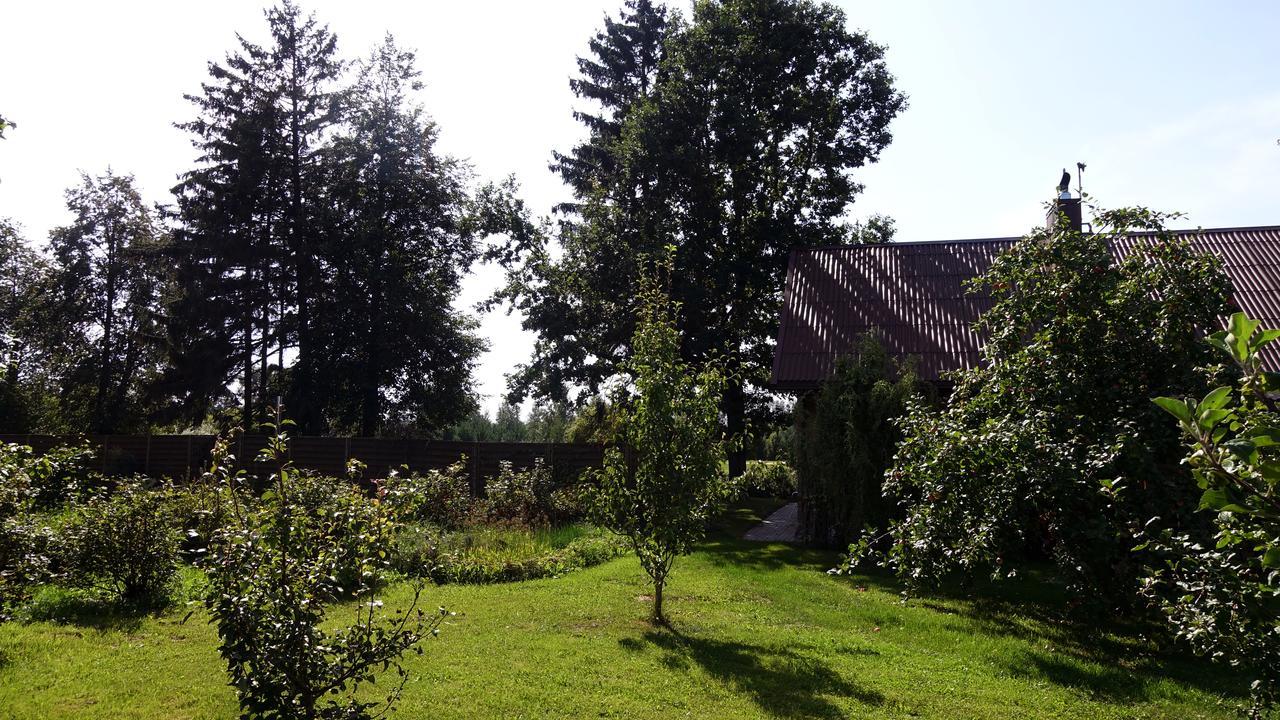 Raudonkalnis Guest House Mankiskiai Exterior photo