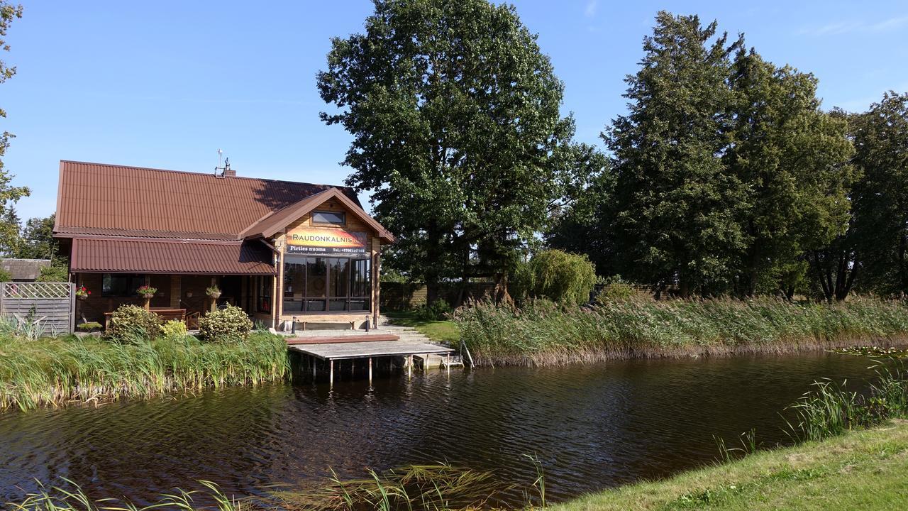 Raudonkalnis Guest House Mankiskiai Exterior photo